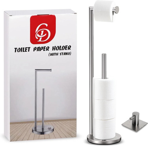 Stainless steel toilet roll - cd,