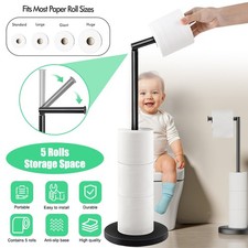 Toilet Paper Roll Holder Floor