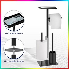 Free Standing 2 Roll Chrome