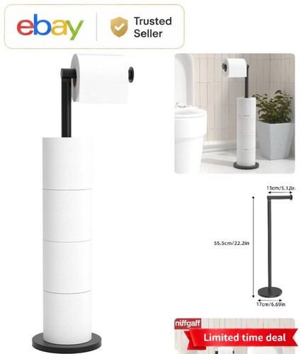 Black stainless steel toilet - steel,