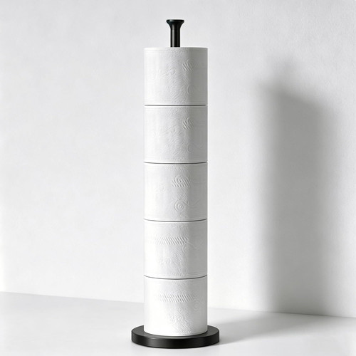 Toilet roll holder free - roll,