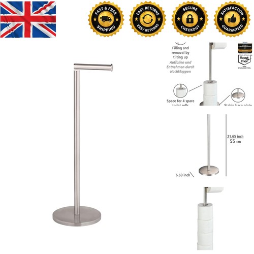 Chic freestanding toilet - toilet, roll