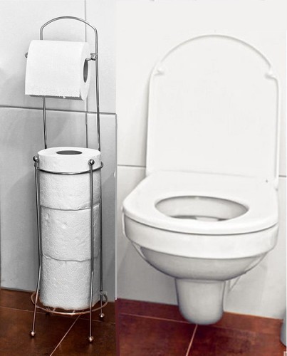Free standing roll toilet - free,