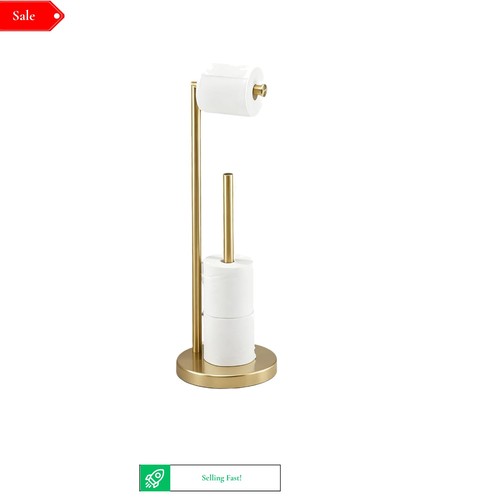 Freestanding toilet roll - toilet,